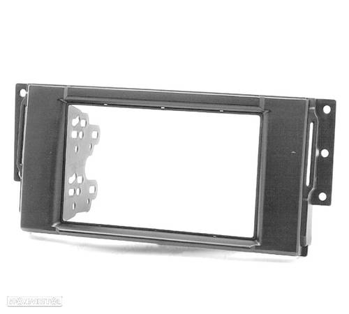 MOLDURA ADAPTADOR PRETO PARA RADIO 2-DIN PARA LAND ROVER FREELANDER DISCOVERY RANGE ROVER - 1