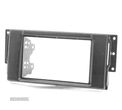 MOLDURA ADAPTADOR PRETO PARA RADIO 2-DIN PARA LAND ROVER FREELANDER DISCOVERY RANGE ROVER - 1