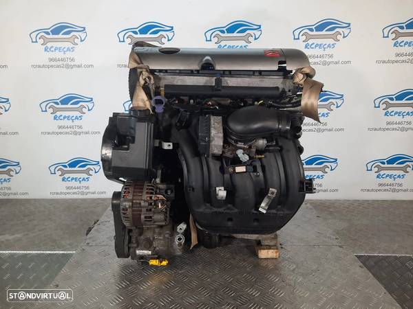 MOTOR COMPLETO 2.0i 16V 136CV RFN CITROEN XSARA PICASSO N68 MOTOR ARRANQUE ALTERNADOR BIMASSA COMPRESSOR EMBRAIAGEM BOMBA DIRECAO INJETORES - 1