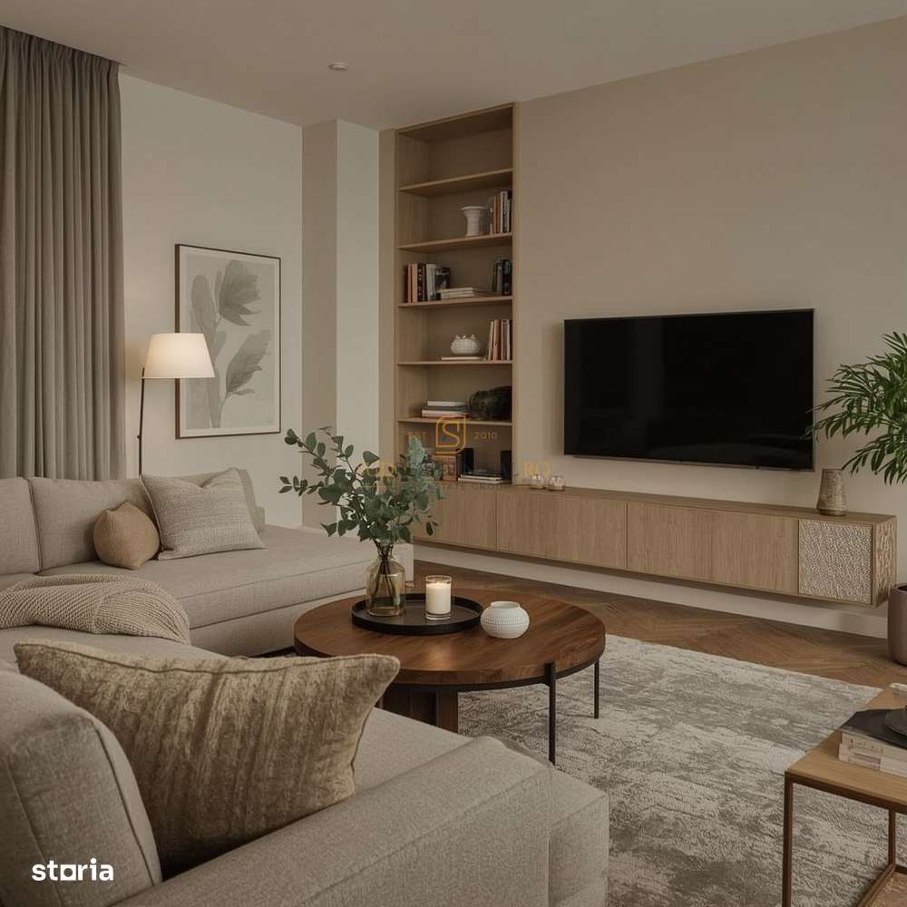 Apartament cu 3 camere, 80.60 mp utili + balcon 10.71 mp