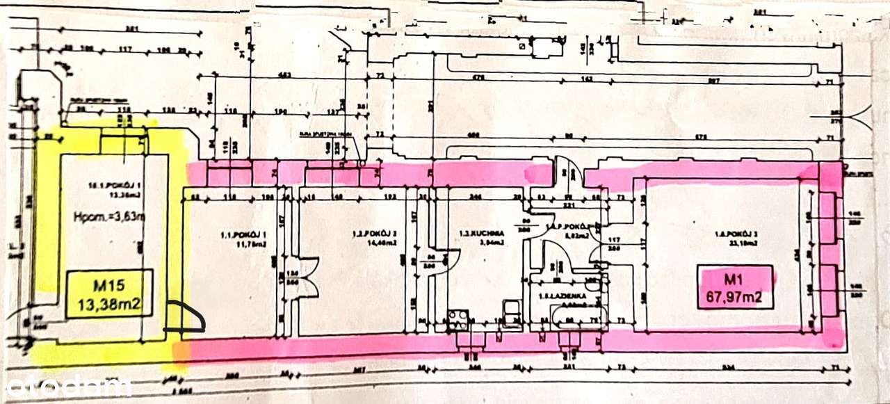 Narutowicza/Wierzbowa 4-pokojowe przy Parku z miejscem postojowym-11