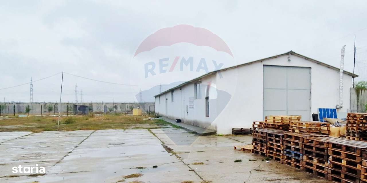 DE INCHIRIAT  HALA 450 mp  +  1000 mp platou betonat - ISALNITA - Imagine principală: 4/5