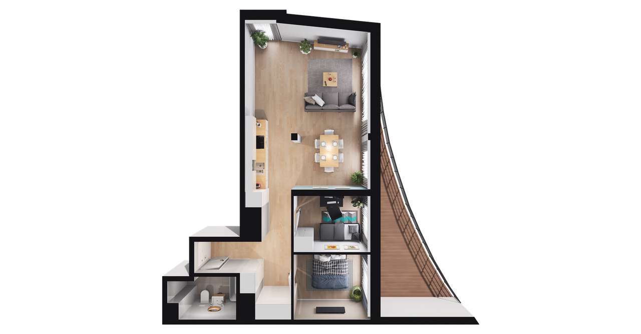 Apartment in Katowice - View 3