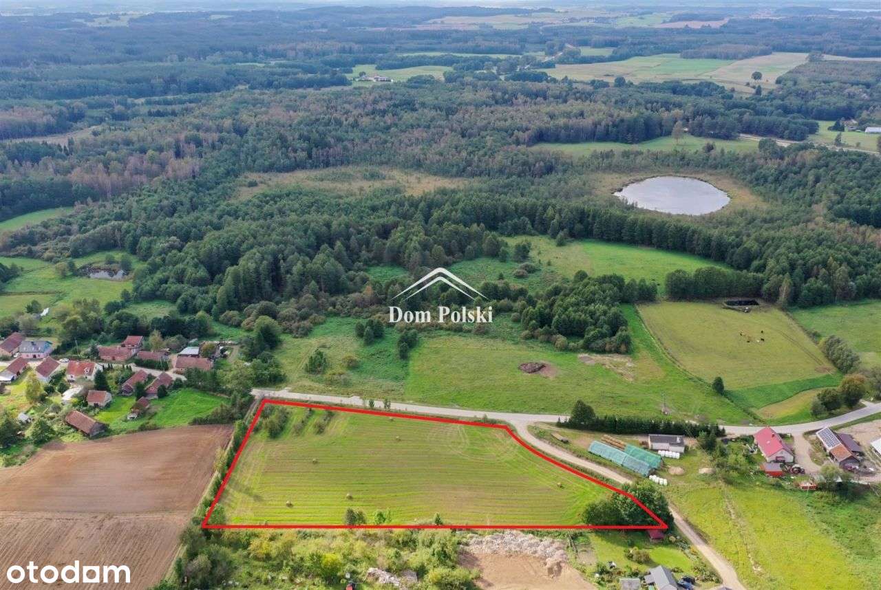 Działka rolno-budowlana na Mazurach 1,02 ha-Wronki-4