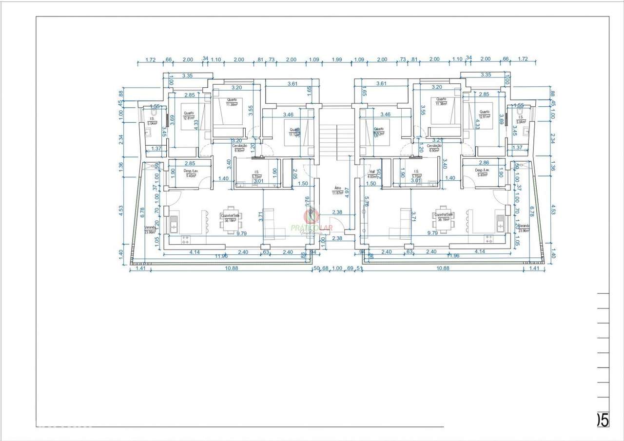 Apartamento T3  Novo-  Chave na Mão-18