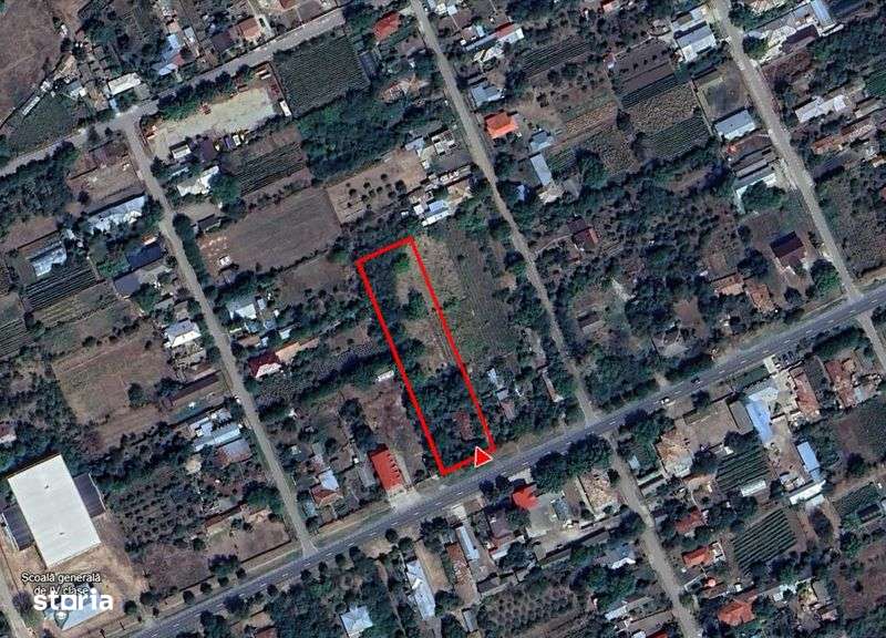 Intravilan 2375 mp. si casa renovabila Baneasa Giurgiu 43km. Bucuresti - Imagine principală: 5/8