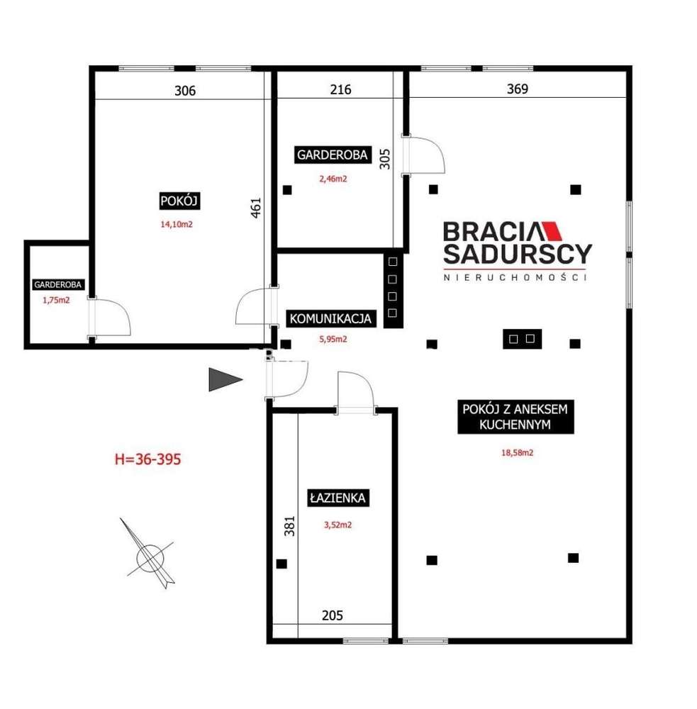 Mieszkanie zaprojektowane przez Architekta wnętrz-2