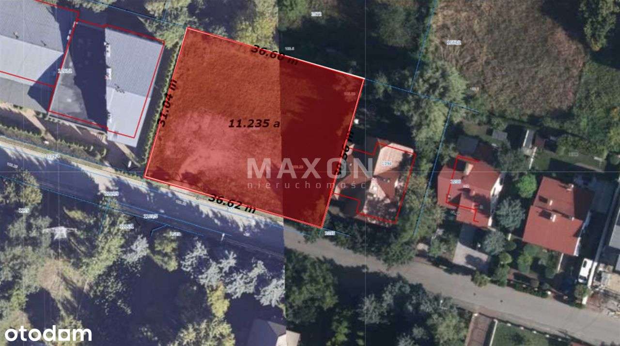 Działka mieszkaniowo-usługowa Michałowice