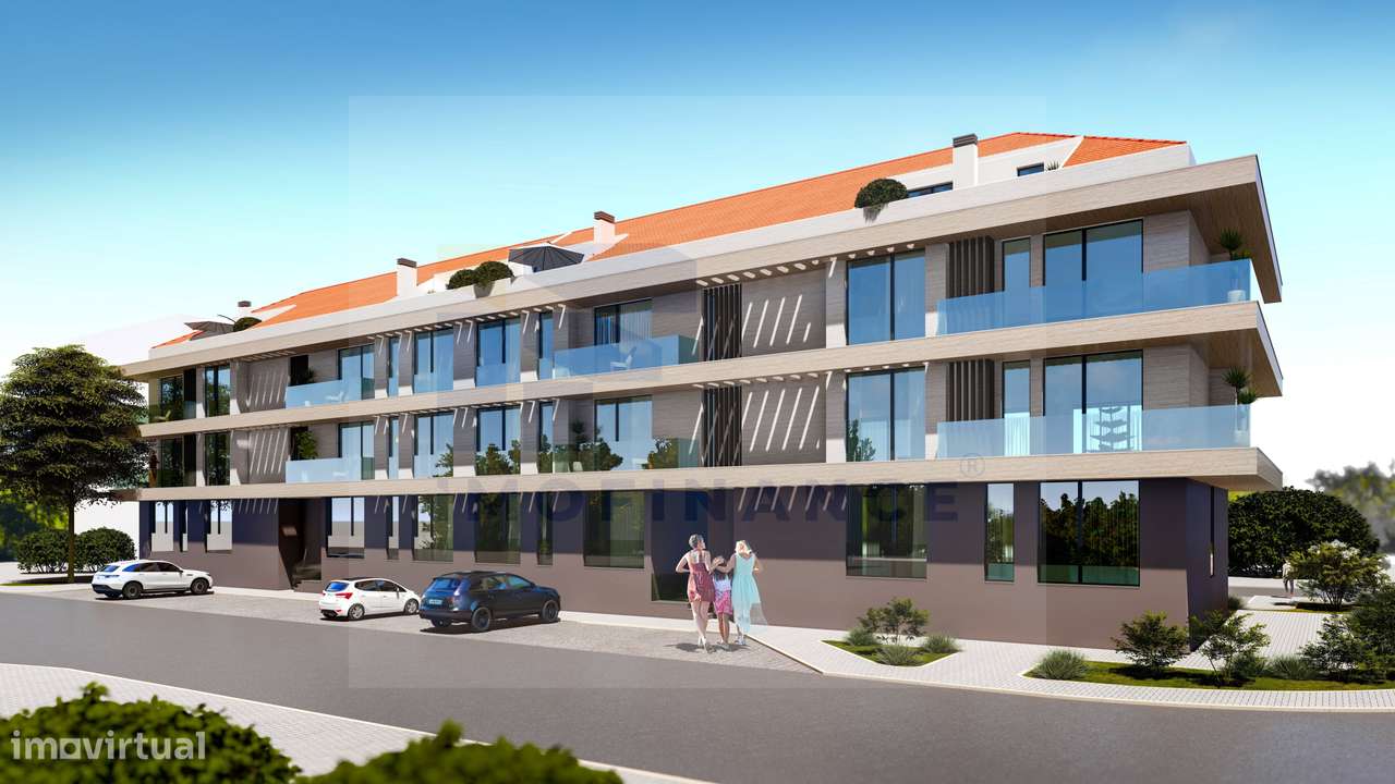 Apartamento T2 c/varandas e garagem-5