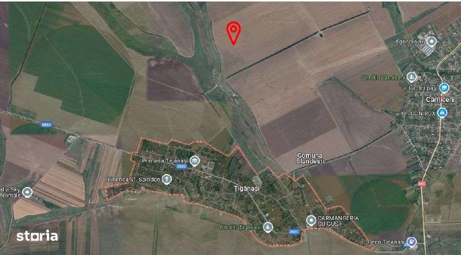 Teren extravilan Tiganasi, cota parte 1/5, ID: R2822453 - Imagine principală: 2/7