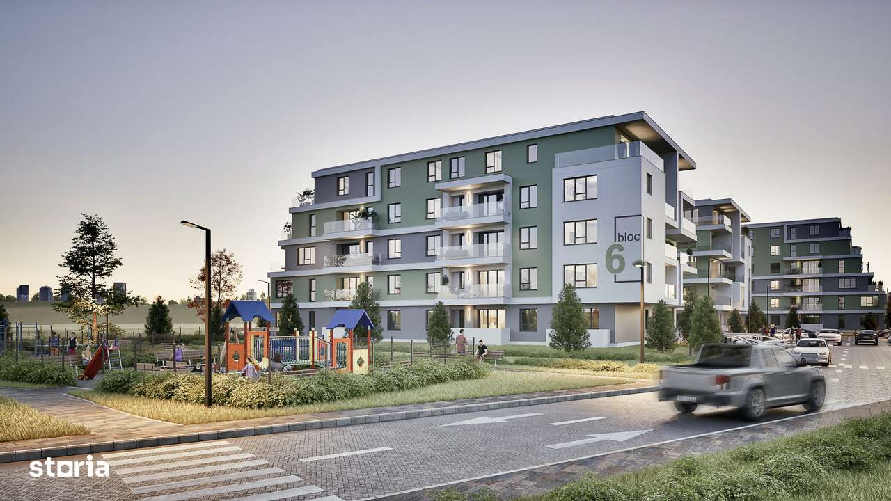 Ansamblu nou, 2 camere , cartier modern si privat, aproape de autobuz-7