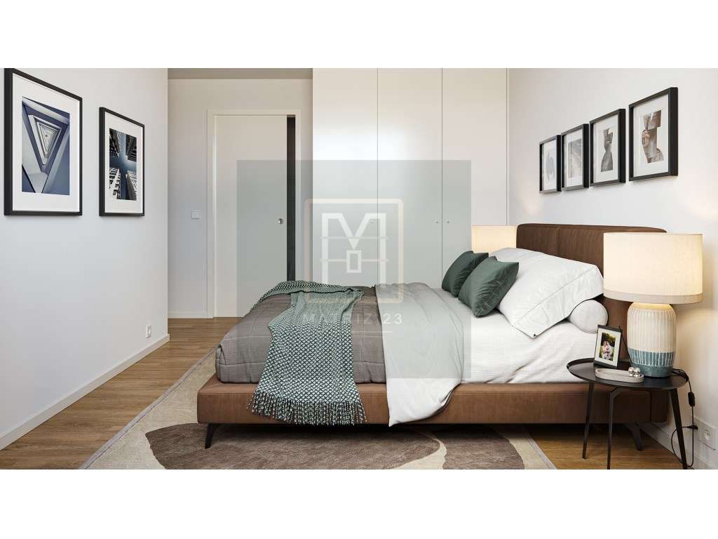 APT T1 NOVO, COM TERRAÇO, PISCINA, GINÁSIO, LUGAR DE GARAGEM, MAIA-6