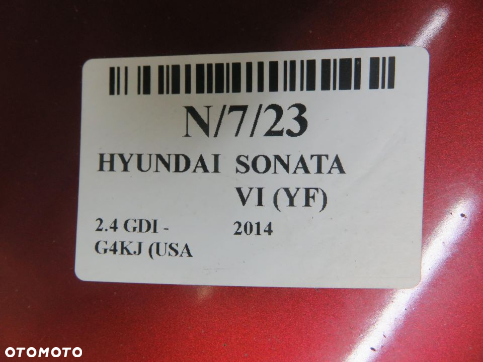 MASKA HYUNDAI SONATA VI (YF)  TR2 VENETIAN RED - 2