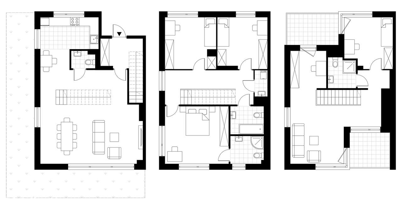 7-pokojowy dom 256m2 + ogródek Bez Prowizji - Pełny obrazek: 3/5
