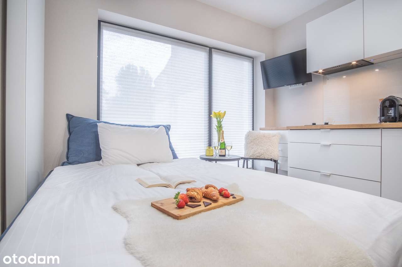 Centrum,nowa kawalerka w budynku z sauną i jacuzzi,idealna pod wynajem - Pełny obrazek: 3/20