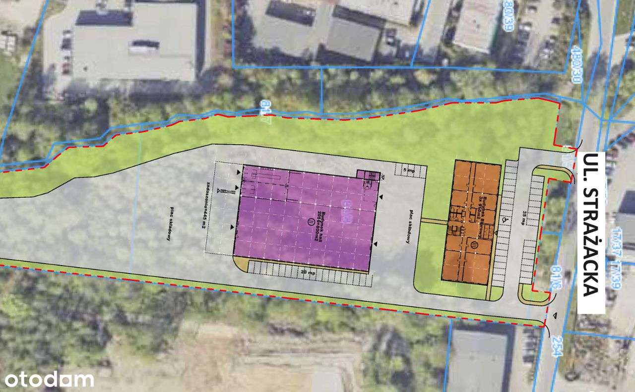 Teren z pozwoleniem na budowę w super lokalizacji-1