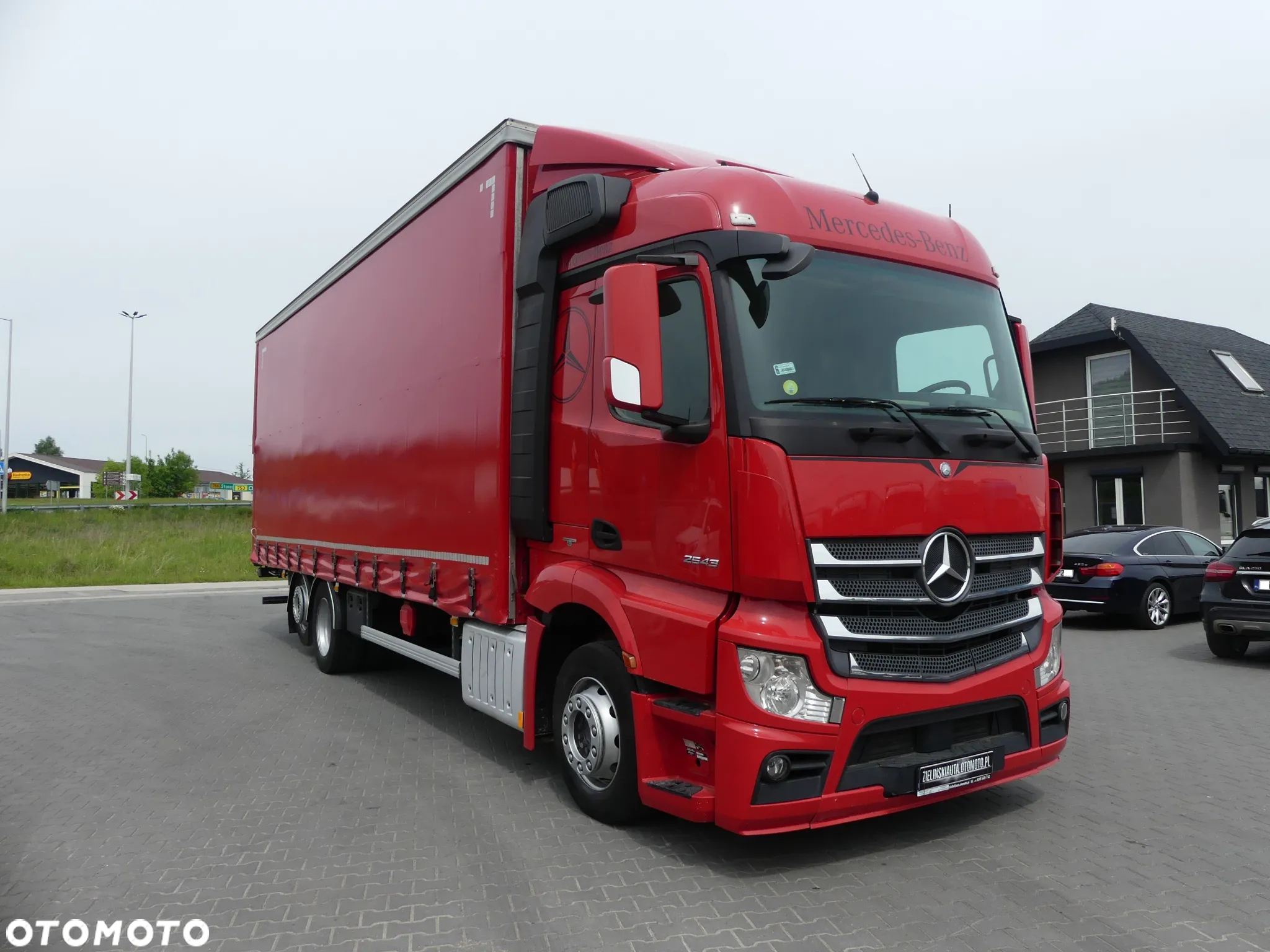 Mercedes-Benz ACTROS 2543 / 6x2 / FIRANKA 8.20m / EURO 6 / - 12