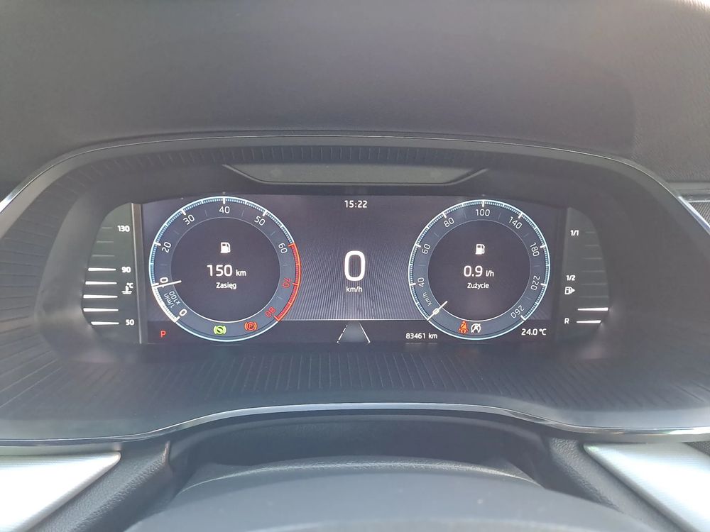 SKODA OCTAVIA 1.5eTSI 150KM Hak Virtual Martwe pole ACC Manetki Ambiente Elek.fotele