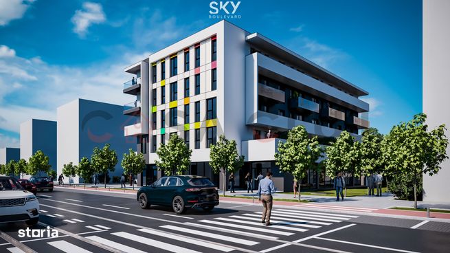 Apartament cu 3 camere, bloc 2024, zona Auchan, Iris !-12