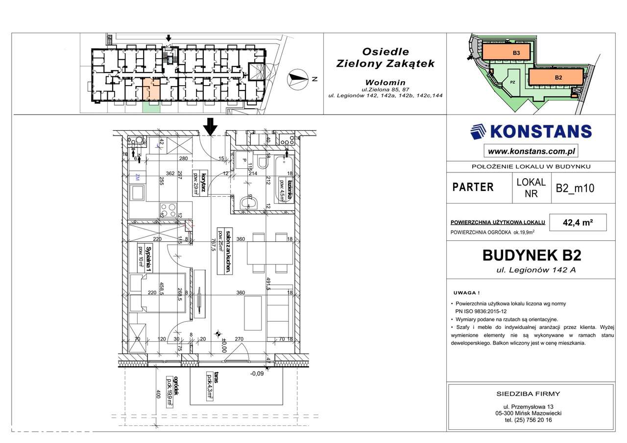 2-pokojowe mieszkanie 42m2 Bez Pośredników - Pełny obrazek: 2/5