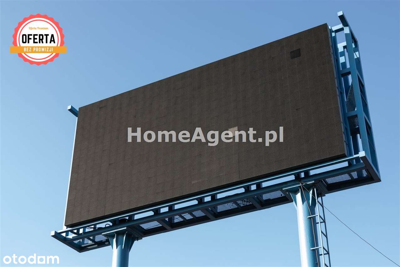 Działka pod reklamę przy Dudy-Gracza koło Lidla. - Pełny obrazek: 3/4