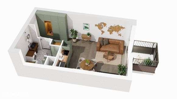 Piękne mieszkanie z widokiem na zielone patio, Jeżyce! Blisko MTP - Pełny obrazek: 4/9