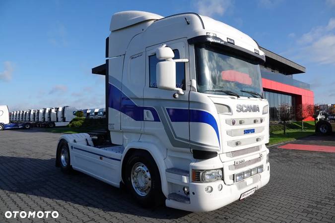 Scania R580 / V8 / RETARDER / SKÓRY / ALUFELGI / KLIMATYZACJA POSTOJOWA / EURO 6 - 11