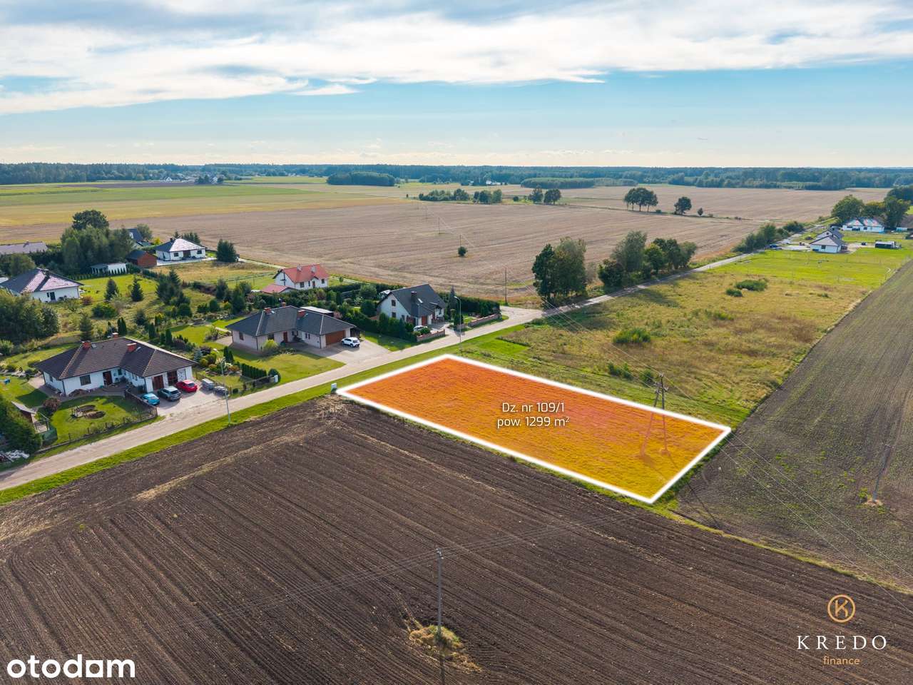 Działka 1299 m2 | wydane WZ | pozwolenie na budowę | Sieroczyn - Pełny obrazek: 5/16