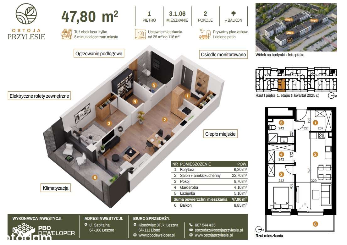 Ostoja Przylesie w Lesznie–Twoje miejsce do życia - Pełny obrazek: 2/10