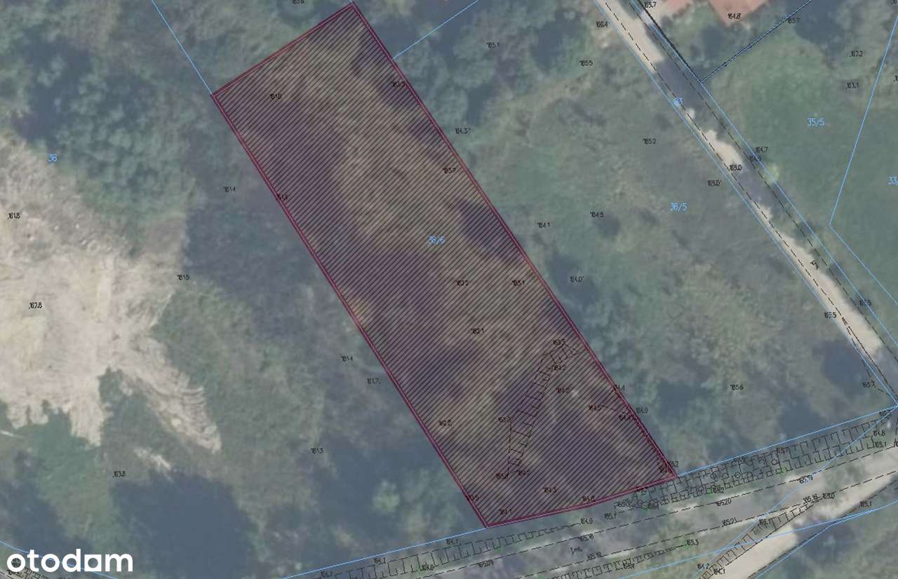 Działka budowlana Warlity Małe - Pełny obrazek: 1/1