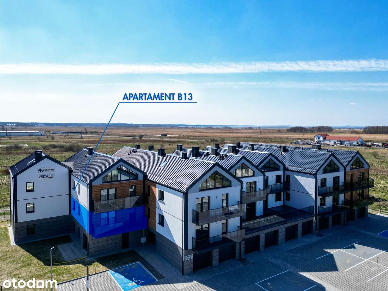 ŁEBA 3 pok. Apartament z balkonem, do wprowadzenia - Pełny obrazek: 2/22