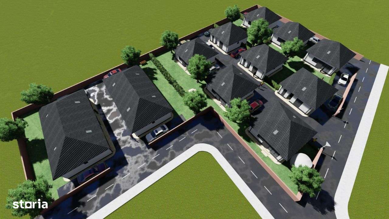 Casa pe parter 3 cam+Pod.Teren 210mp. - Imagine principală: 2/20