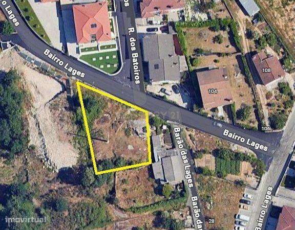 Terreno com viabilidade  de construção para uma moradia - Grande imagem: 2/4