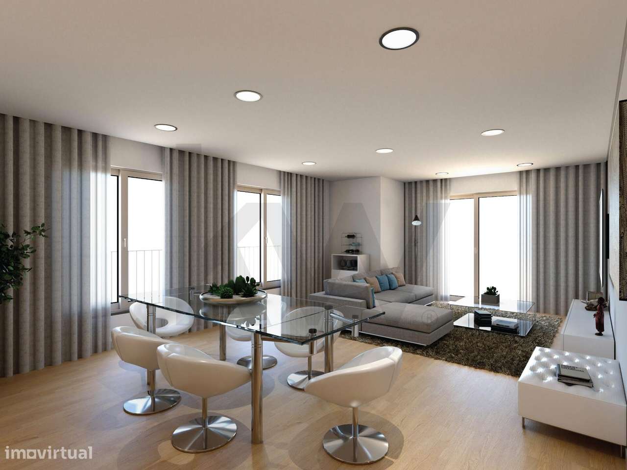 Apartamento T3+1 Duplex com Terraço com 70 m2, Montijo - Grande imagem: 3/20