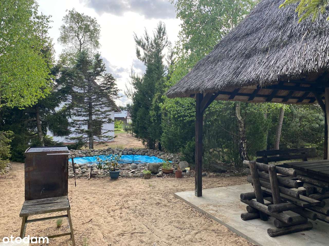 Sprzedam dom 75m² z kominkiem w zieleni - Pełny obrazek: 5/8