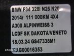 BMW 3 F34 OSŁONA WNĘKI BAGAŻNIKA PRAWA BEŻ VENETOBEIGE 51477325520 7325520 - 6