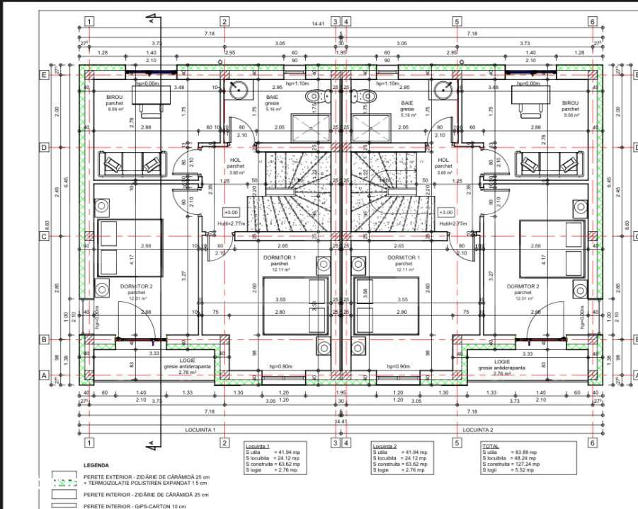 Duplex modern de 130 mp utili – Unirea, pe 6 ari de teren. - Imagine principală: 3/4