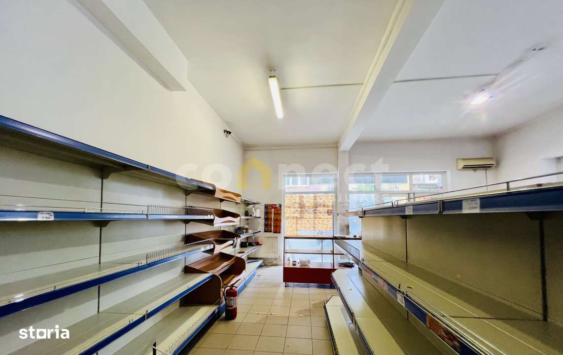 Spatiu comercial de vanzare | SU 126 mp | Vitrina, birou, depozitare |-0