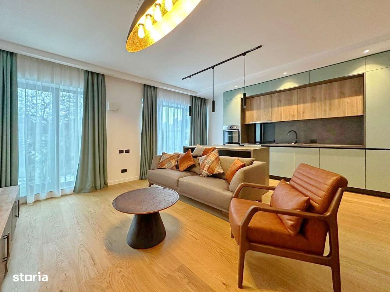 Apartament 3 camere inchiriere in Centru, Finisaje High End - Imagine principală: 3/12
