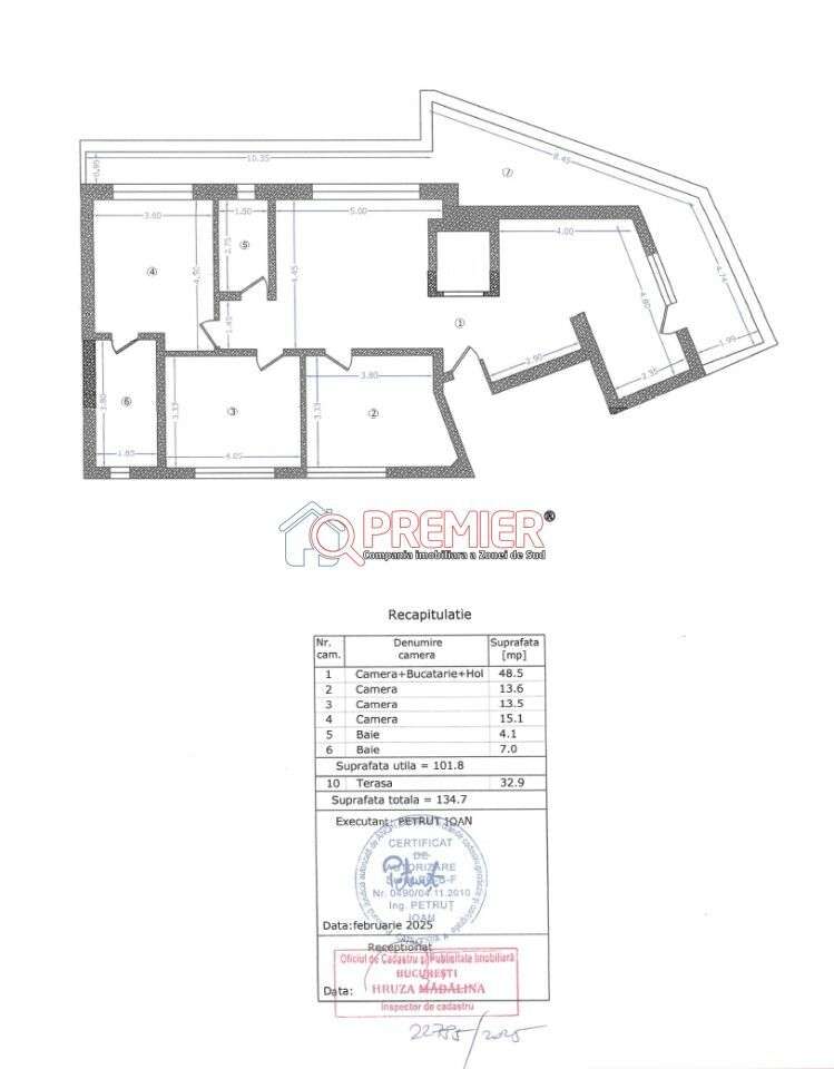 Super Penthouse 4 Camere + Terasă – Mihai Bravu, Mutare Rapidă-3