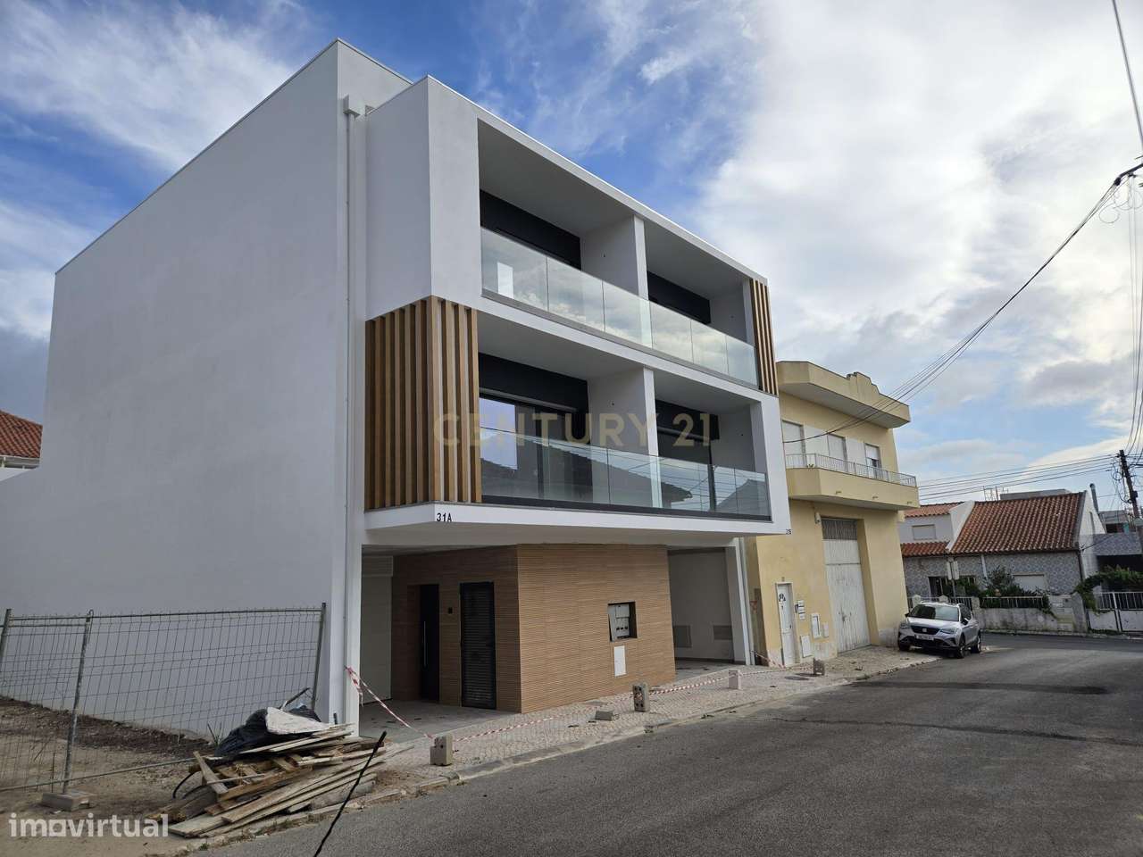Moradia bifamiliar T3 Moderna em Construção com Terraço Amplo e Garage - Grande imagem: 2/8