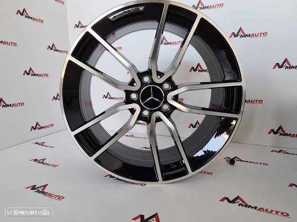 Jantes Mercedes E53 AMG Preto Polido 19 - 4