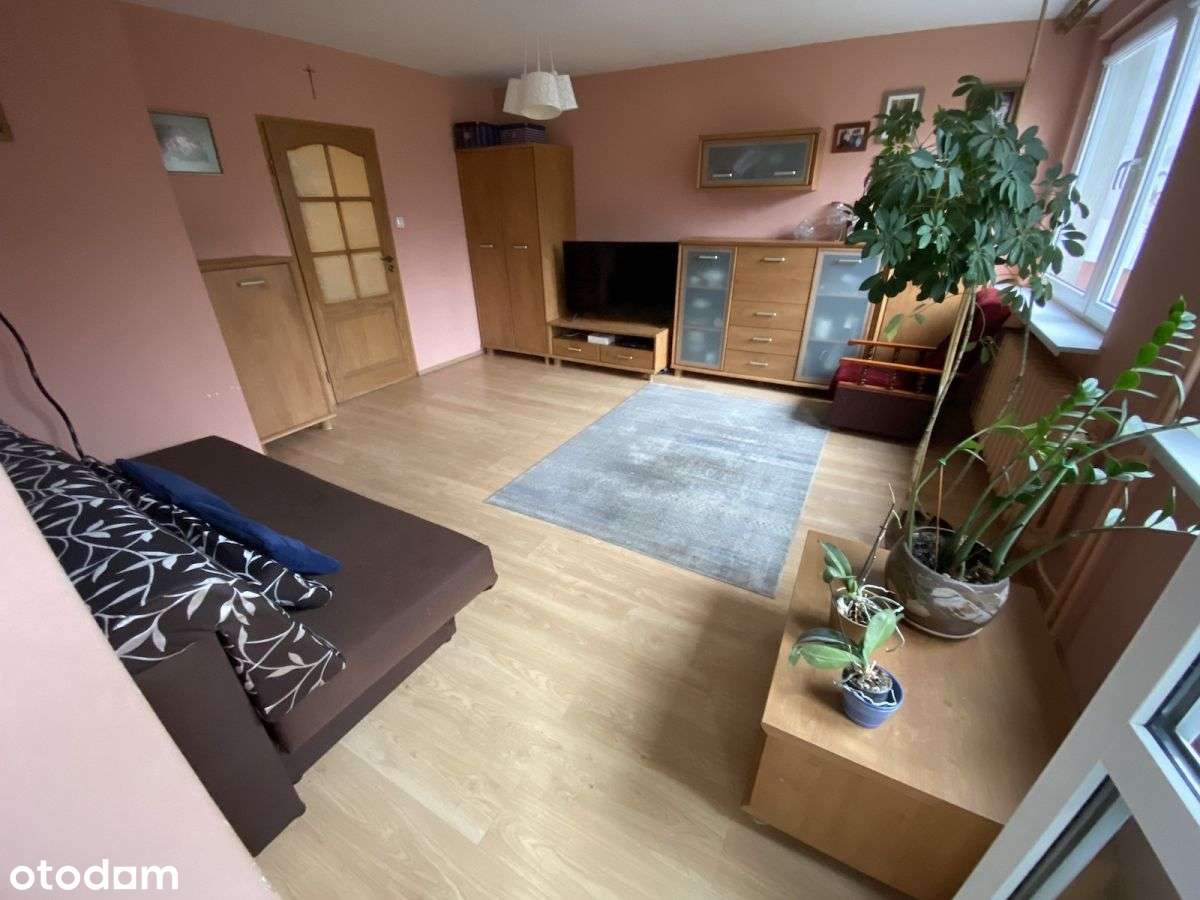 Mieszkanie 57,1 mkw, parter, rozkład, Różanka-1