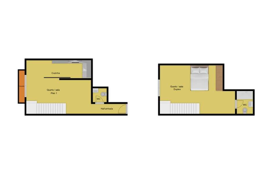 Fração E - T1+1 Duplex - Grande imagem: 2/32