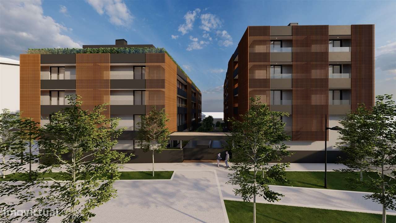 Apartamento T2 Sul/Poente 104m2 úteis + lugar de garagem Espinho-14