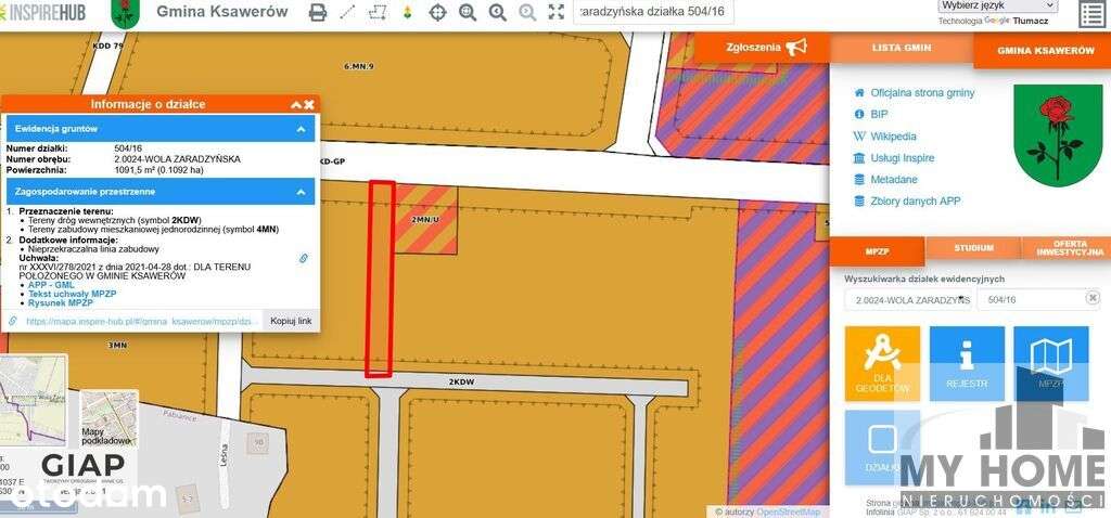 ⭐‼️Działka w świetnej cenie ul. Hubala ⭐‼️-1