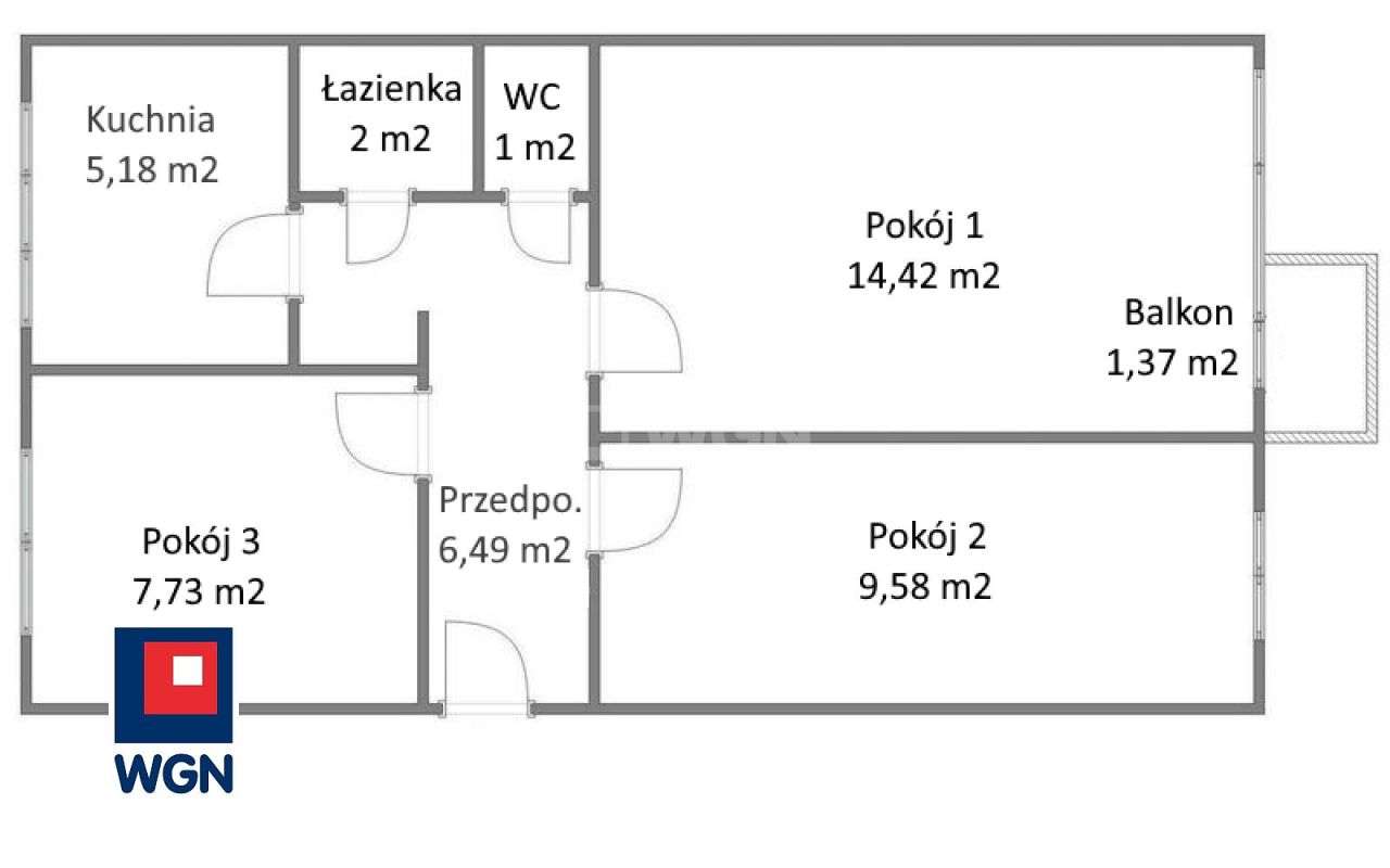 Mieszkanie, 3-pokojowe, Sobieskiego, Słupsk-14