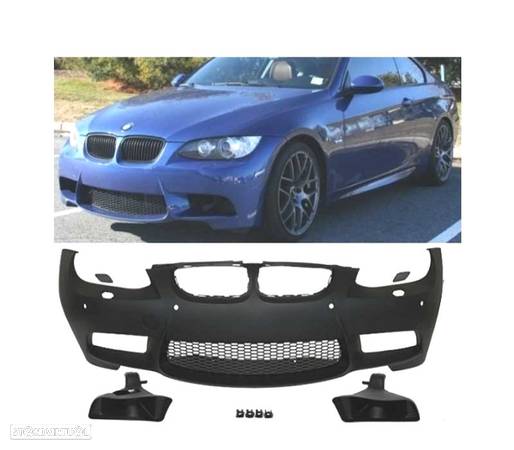 PARA-CHOQUES FRONTAL PARA BMW SERIE 3 E92 93 06-10 LOOK M3 PDC + CONDUTAS DE TRAVOES AR - 3