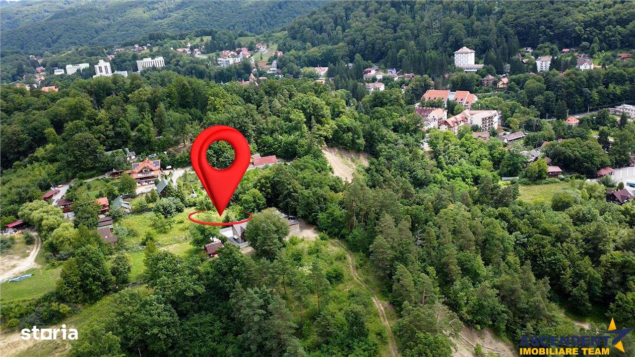 FILM! 1.400 mp teren turistic, Sovata: 800m de Lacul Ursu si 300 m de - Imagine principală: 3/5