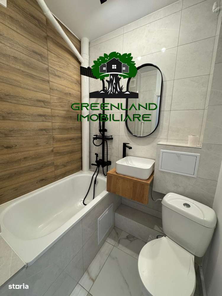 Ap 2 Cam,34 mp,renovat complet, Bloc fara Risc, Podu Ros - Primaverii-3